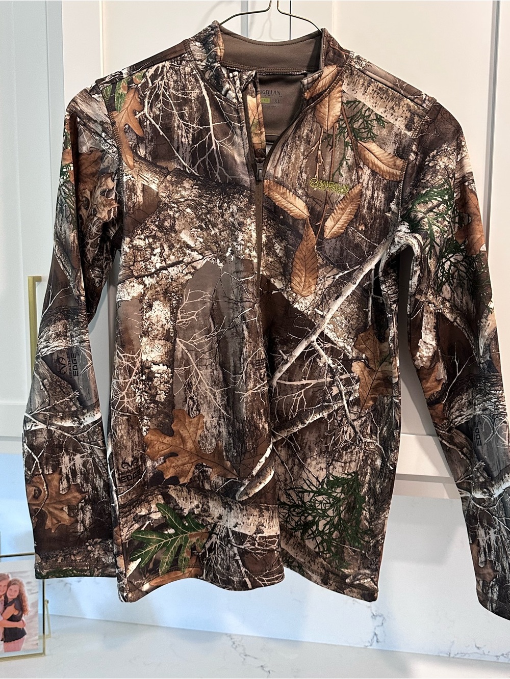 Magellan Camo quarter zip